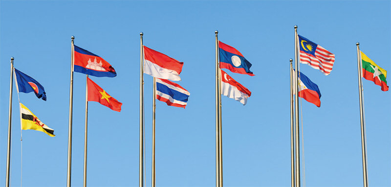 ASEAN諸国の国旗