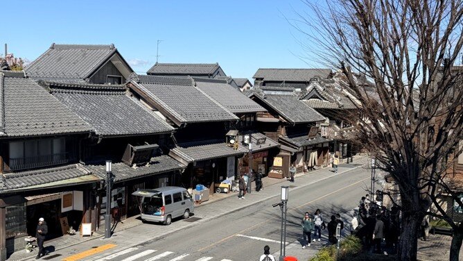 川越の観光スポット小江戸の街並み