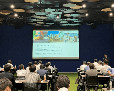東亜道路工業の講演風景