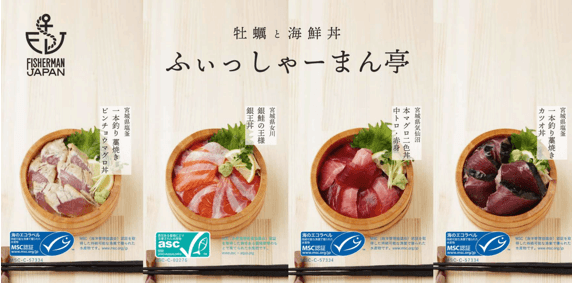 海鮮丼のふぃっしゃーまん亭