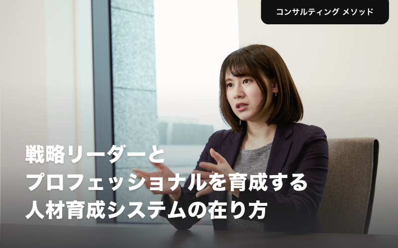 戦略リーダーとプロフェッショナルを育成する 人材育成システムの在り方　タナベコンサルテイング藤田奈緒